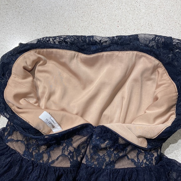 Bailey 44 size 8 Navy Blue Lace Dress - Picture 10 of 12